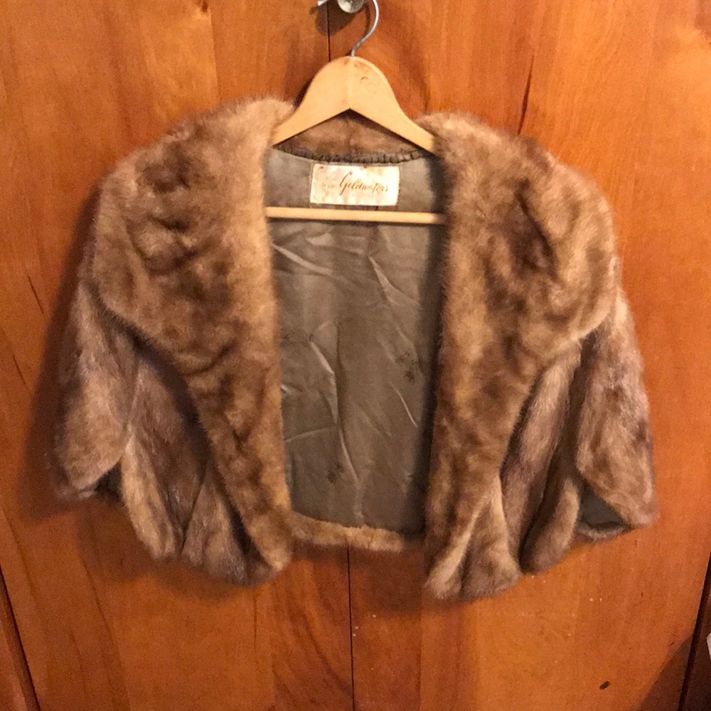 Fur cape